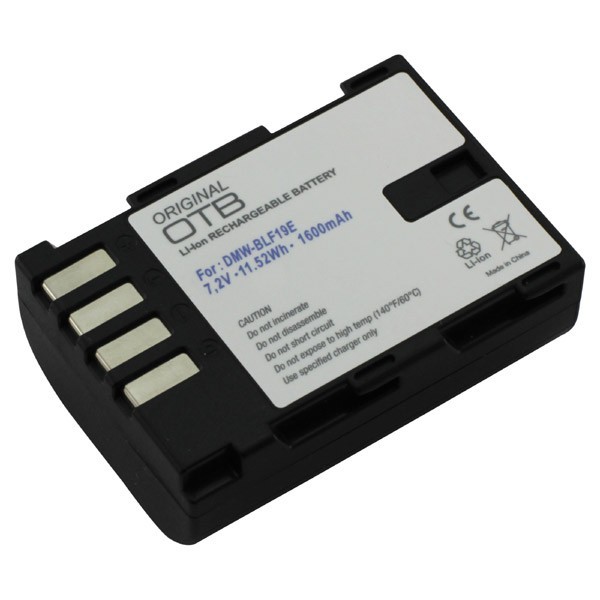 Batteri til Panasonic DMC-GH3 1800mAh