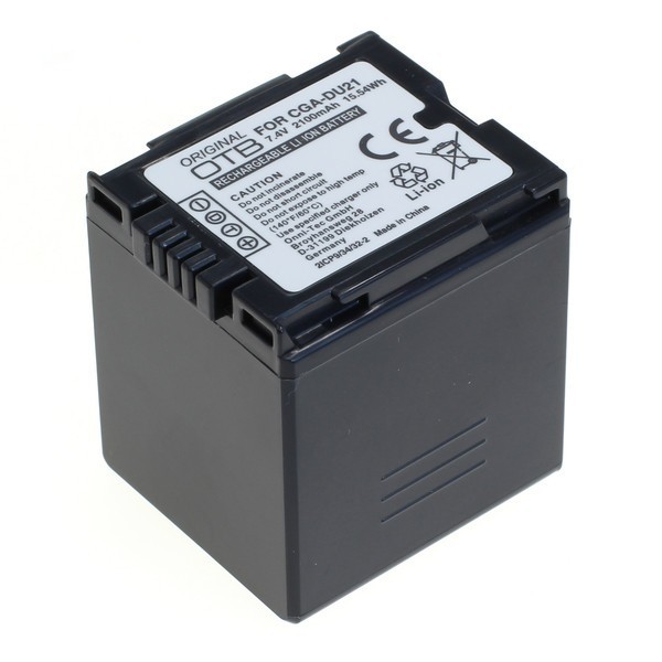 battery 2100mAh f. Panasonic VDR-D300