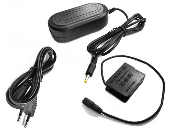 AC adapter f. Panasonic Lumix DMC-FZ300