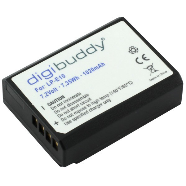 Original Digibuddy Batteri til Canon EOS Kiss X80