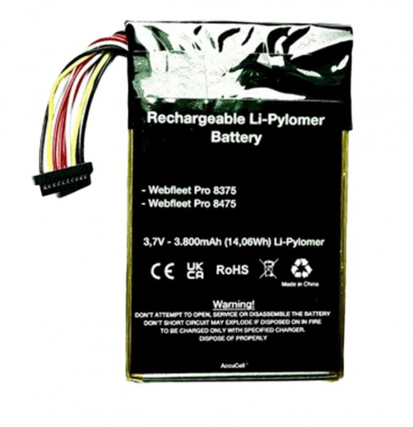 Batteri til Webfleet PRO84xx/83xx