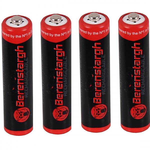 4 x AAA batterier Patona 900mA