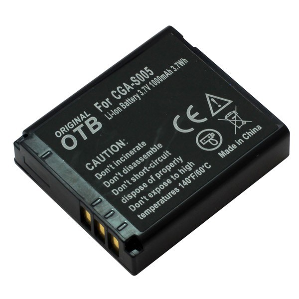 Batteri til Panasonic CGA-S005 