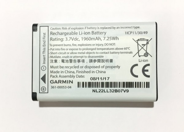 Garmin batteri til Garmin Montana 680t